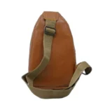 کیف بادی بگ مردانه چرم MONT BLACK ایتالیایی - Image 2