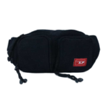 کیف کمری مردانه کنفی چهار جیب مشکی دیزل