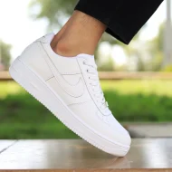 عکس کتونی مردانه نایک ایرفورس سفید های کپی