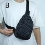کیف بادی بگ مردانه پتینه دوتیکه حراجی - Image 4