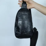 کیف بادی بگ اسپرت چرم چهل تیکه سنگی - Image 3