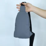 کیف بادی بگ چرم اسپرت بلک لایت طوسی - Image 3